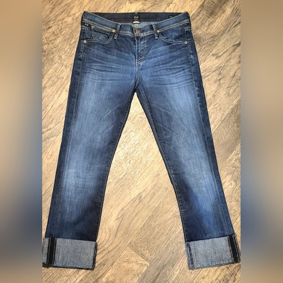 Citizens of humanity Dani cropped straight leg jeans size 27 - Picture 1 of 14